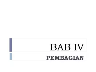 bab iv