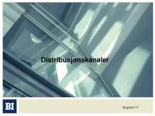 distribusjonskanaler