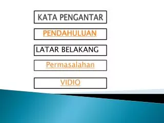 kata pengantar
