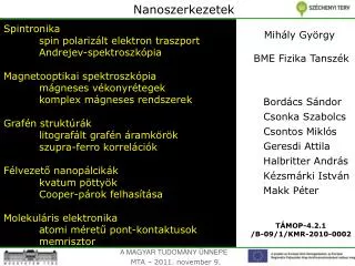 nanoszerkezetek