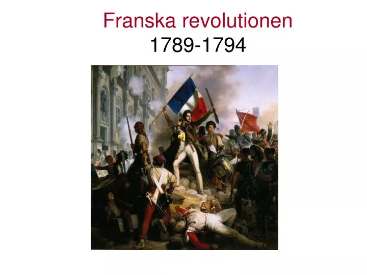 franska revolutionen 1789 1794