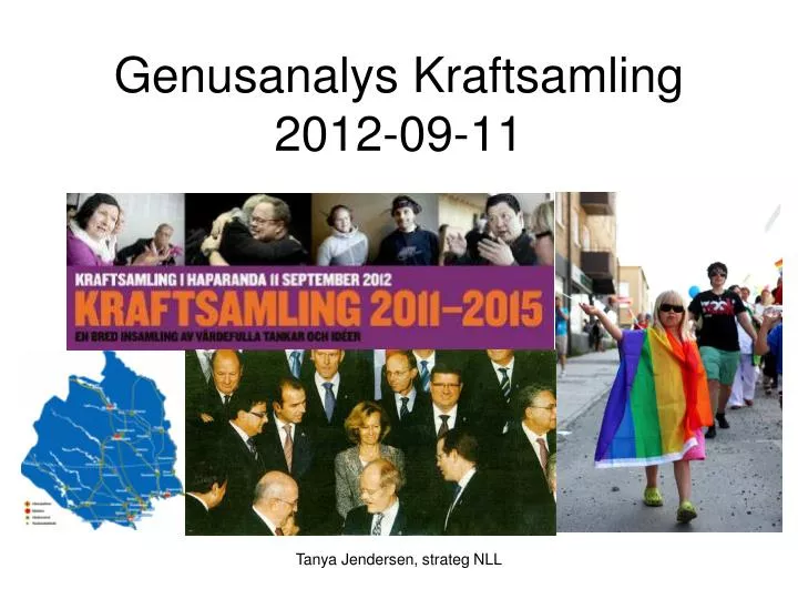 genusanalys kraftsamling 2012 09 11