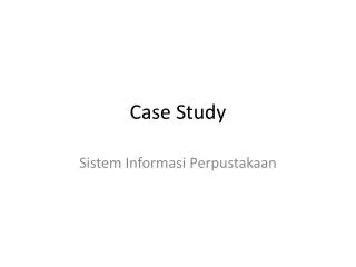 case study