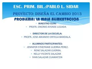 esc prim bil pablo l sidar