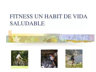 fitness un habit de vida saludable