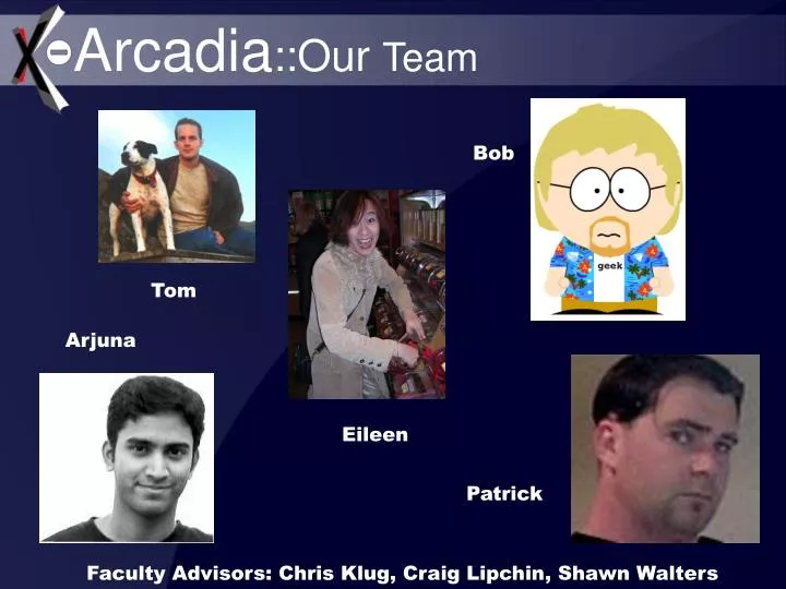 arcadia our team