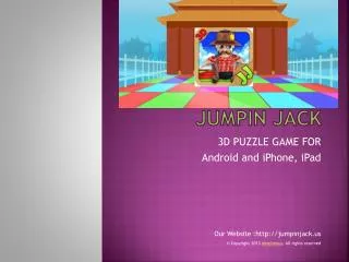 Jumpin Jack Puzzle Game for iPhone, iPad & Android