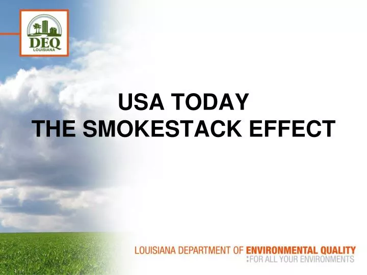 usa today the smokestack effect