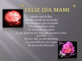 feliz d a mami