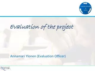 Annamari Ylonen (Evaluation Officer)