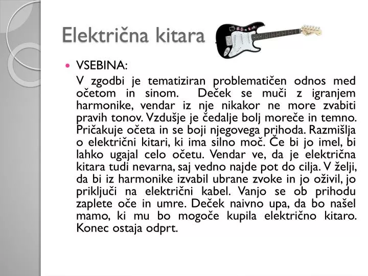 elektri na kitara