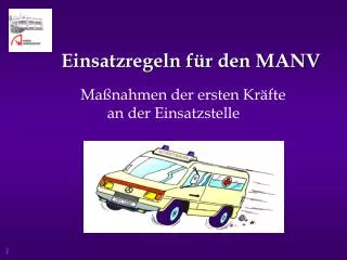 einsatzregeln f r den manv