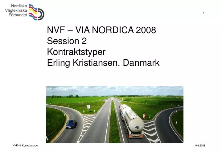nvf via nordica 2008 session 2 kontraktstyper erling kristiansen danmark