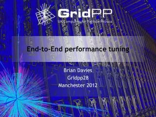 End-to-End performance tuning