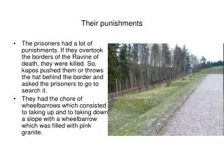 Their punishments