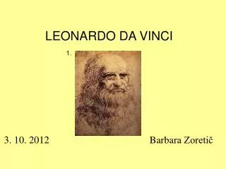 leonardo da vinci 1