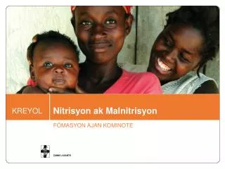 nitrisyon ak malnitrisyon