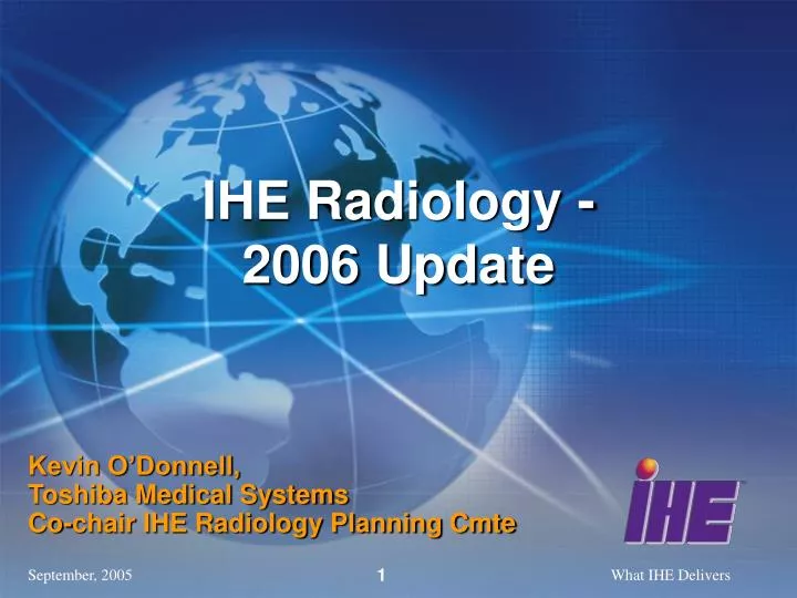 ihe radiology 2006 update