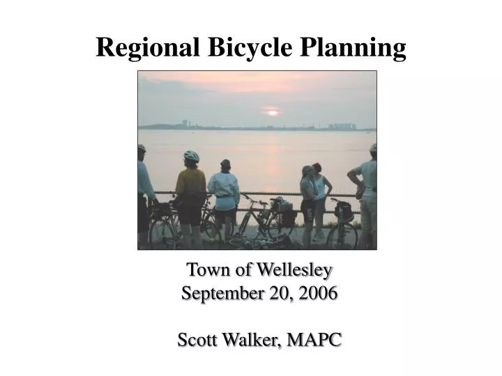 regional bicycle planning