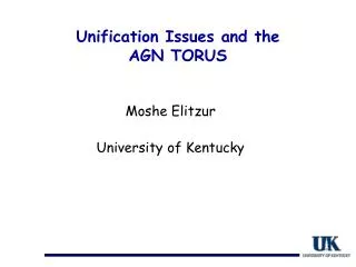 Unification Issues and the AGN TORUS