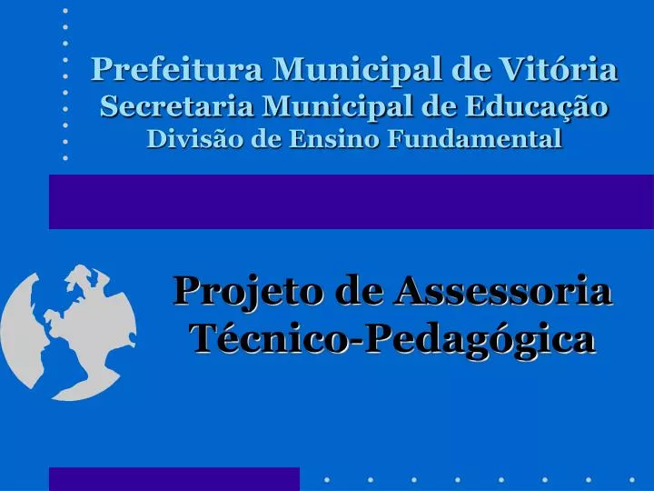 prefeitura municipal de vit ria secretaria municipal de educa o divis o de ensino fundamental