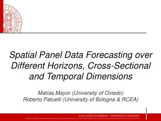 Spatial Panel Data Forecasting over Different Horizons, Cross-Sectional and Temporal Dimensions