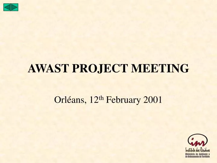 awast project meeting