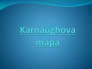 karnaughova mapa
