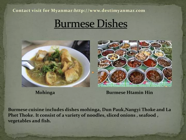 burmese dishes