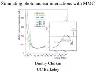 Simulating photonuclear interactions with MMC