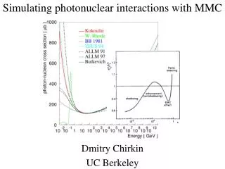 simulating photonuclear interactions with mmc