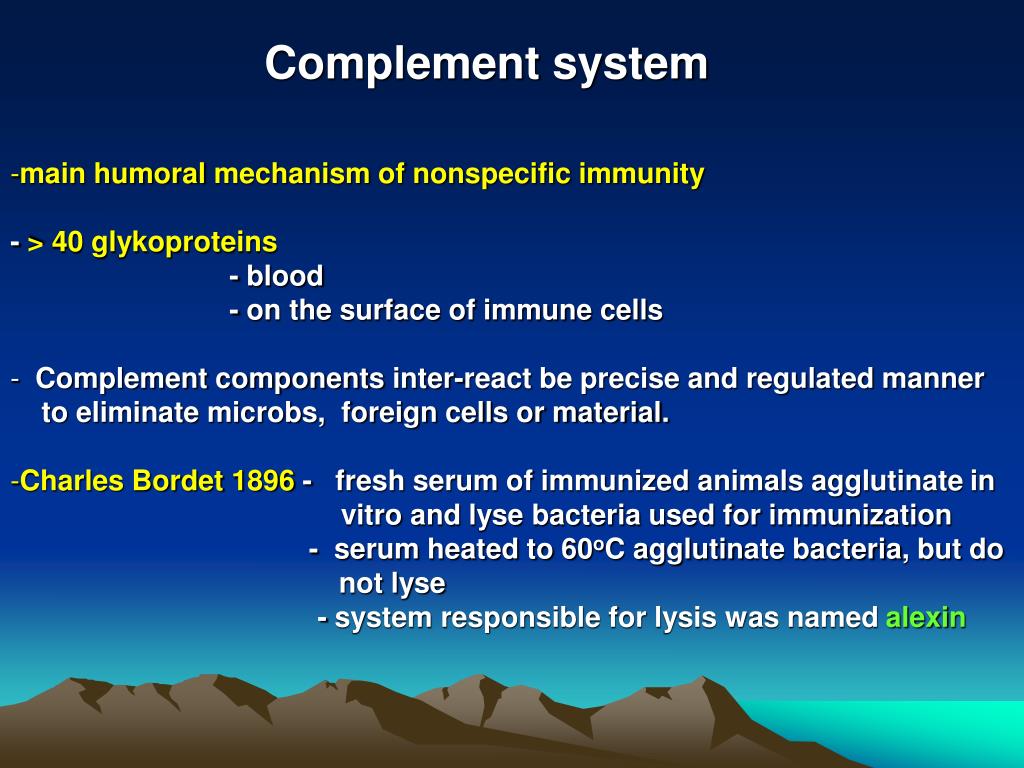 PPT - Complement system PowerPoint Presentation, free download - ID:4244503