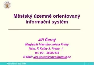 m stsk zemn orientovan informa n syst m