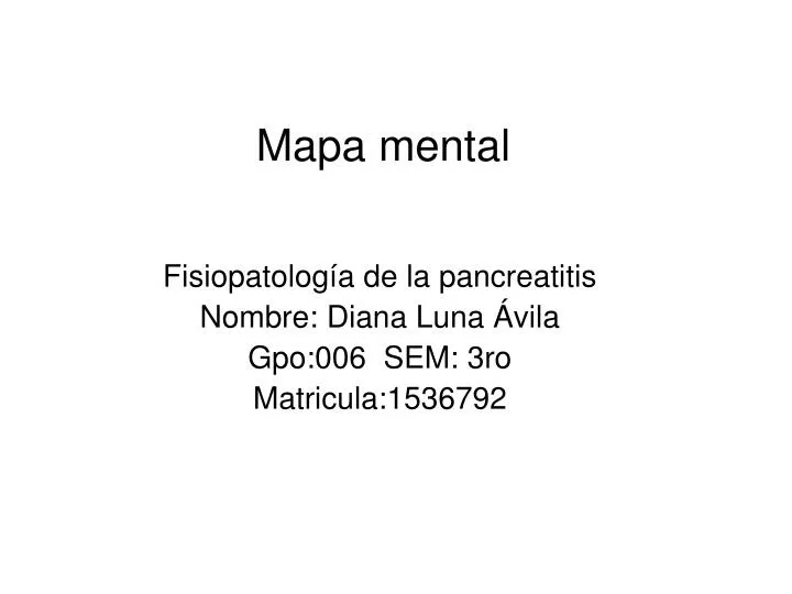 mapa mental