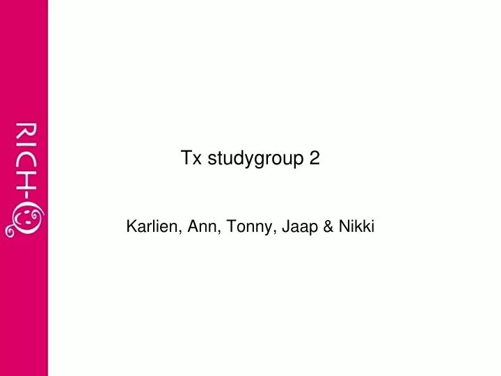 tx studygroup 2