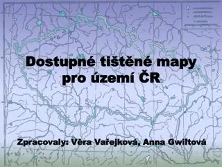 dostupn ti t n mapy pro zem r
