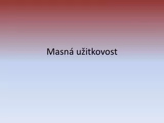 masn u itkovost