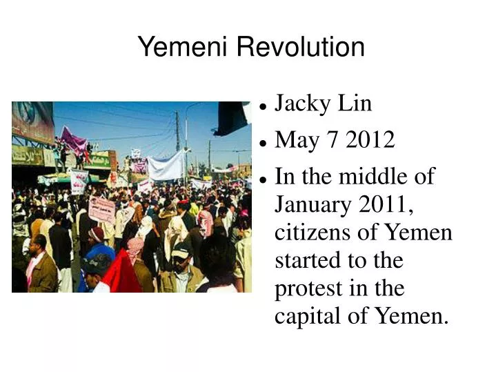 yemeni revolution