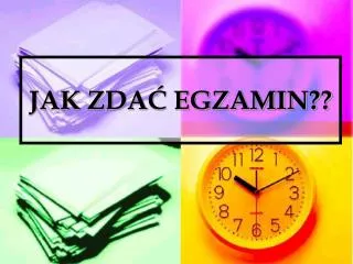 jak zda egzamin