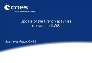 Update of the French activities relevant to ILWS