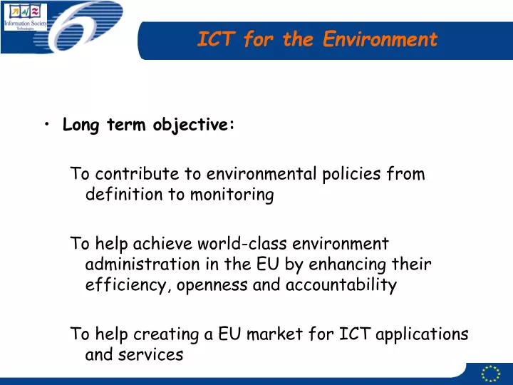 ict for the environment