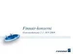 Finnair-konserni - slide 1