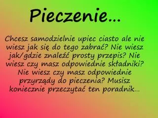 pieczenie