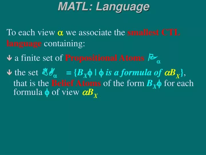 matl language