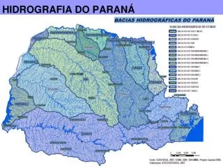 hidrografia do paran