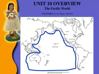 UNIT 10 OVERVIEW The Pacific World CHAPTERS 31-32; Pages 700-747