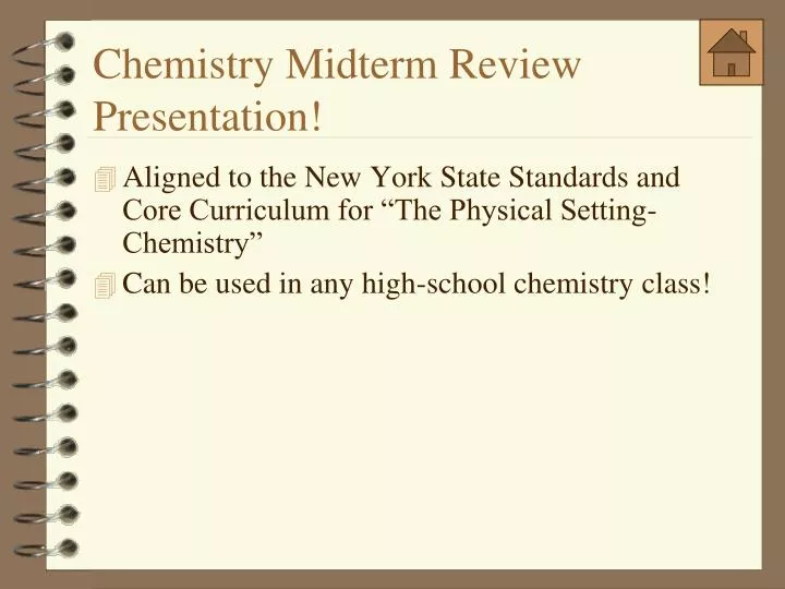 chemistry midterm review presentation
