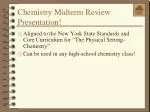 Chemistry Midterm Review Presentation!
