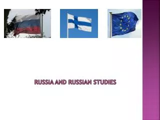 russia and russian studies