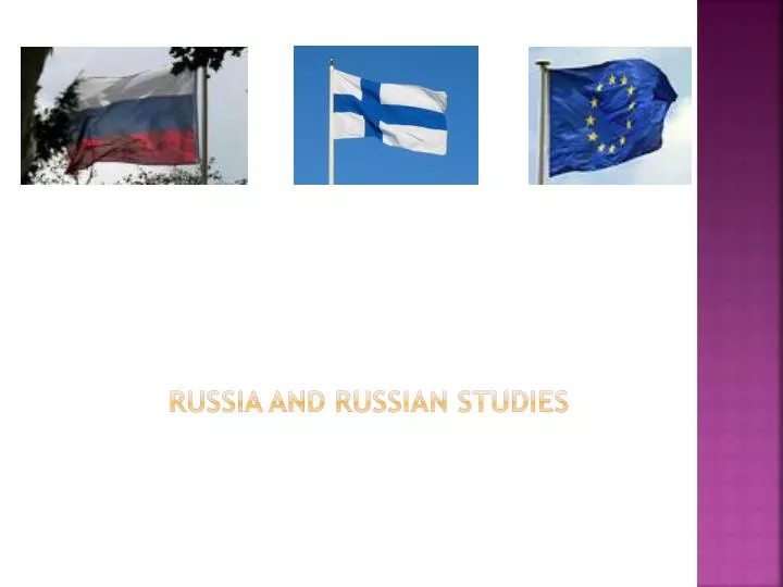 russia and russian studies
